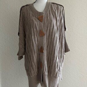 Stella McCartney Oversize Cardigan 38 S Brown